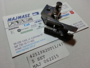 42519X20T-1/4" # 4251920T1/4" stopka zestaw stopek do stębnówki Pfaff do bizy kedry o średnicy 1/4" 6,4mm ZAMIENNIK TAIWAN