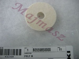 B3559-850-000 podkładka filcowa oryginał JUKI # B3559850000