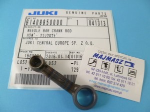 Część JUKI nr. kat. B1408850000 / KORBOWÓD NAPĘDU IGIELNICY DO MF / NEEDLE BAR CRANK ROD