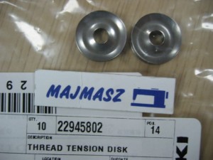 229-45802 Część JUKI nr. kat. 22945802 / THREAD TENSION DISK