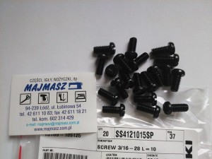 Część JUKI nr. kat. SS4121015SP WKRĘT / SCREW 3/16-28 L=10