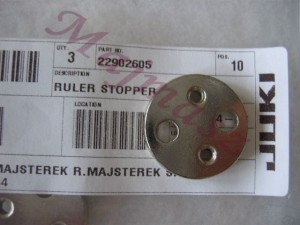 229-02605 wkładka do mocowania oprzyrządowań oryginał JUKI # 22902605