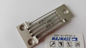 Część JUKI nr. kat. 12953600 / "THROAT PLATE XH 3/8"""
