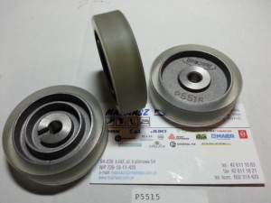 P5515 Rolka do pulera Racing średnica 55mm, szerokość 15mm ZAMIENNIK TAIWAN
