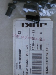 SS-7150940-SP wkręt oryginał JUKI # SS7150940SP