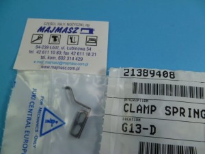 Część JUKI nr. kat. 21389408 / SPRĘŻYNKA NOŻA / CLAMP SPRING