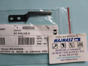Część JUKI nr. kat. 40022322 / BT PULLER B