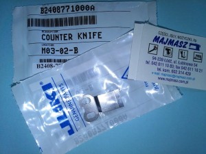 Część JUKI nr. kat. B2408771000A / COUNTER KNIFE