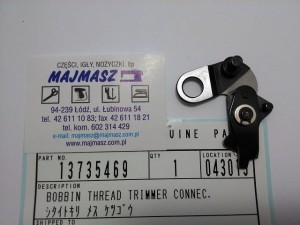Część JUKI nr. kat. 13735469 / NOŻYCZKI DOLNE DO LBH/BOBBIN THREAD TRIMMER CONNEC.