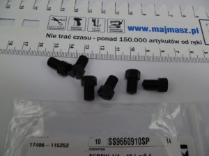 Część JUKI nr. kat. SS9660910SP / WKRĘT / SCREW 1/4-40 L=9.4