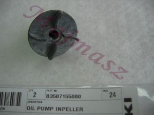B3507-155-000 wiatraczek dopompy oleju oryginał JUKI # B3507155000