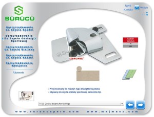 Zwijacz do łączenia materiałów tzw. szwu francuskiego  T162