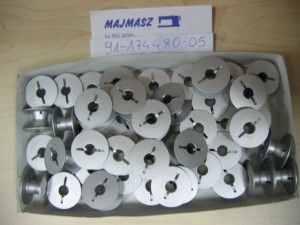 szpuleczka bobbin 91-174480-05 aluminiowa powiększona do stębnówki Pfaff 335G, 480G, 481G, 483G