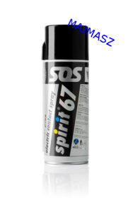 Środek czyszczący styki el.  SPIRIT 67, spray  400ml    