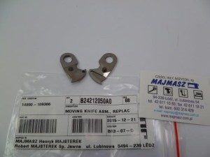 Część JUKI nr. kat. B24212050A0 / MOVING KNIFE ASM., REPLACES B2421-210-0A0, AND B24