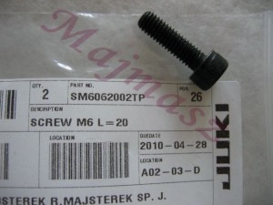 SM-6062002-TP wkręt oryginał JUKI # SM6062002TP
