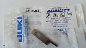 Część JUKI nr. kat. 13150503 / KNIFE, REPLACEMENT PART FOR 124-45508