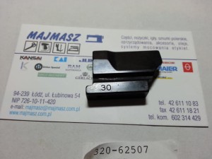 320-62507 # 32062507 kowadełko 30mm do dziurkarki odzieżowej Juki MEB-3200 ZAMIENNIK TAIWAN