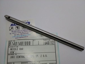Część JUKI nr. kat. B1401481000 /IGIELNICA DO STĘBNÓWKI MH 481/ NEEDLE BAR