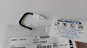 Część JUKI nr. kat. 40036997 / ASSY PICKER
