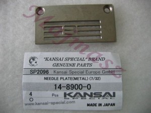 14-8900-0 płytka ściegowa 7/32" (5,6mm) oryginał KANSAI