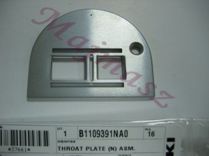 B1109-391-NA0 płytka ściegowa oryginał JUKI # B1109391NA0
