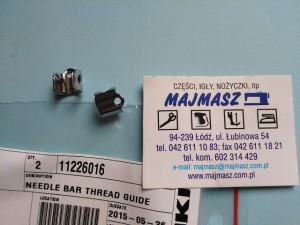 Część JUKI nr. kat. 11226016 / NEEDLE BAR THREAD GUIDE