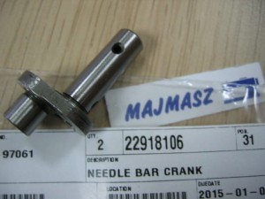 229-18106 Część JUKI nr. kat. 22918106 / NEEDLE BAR CRANK