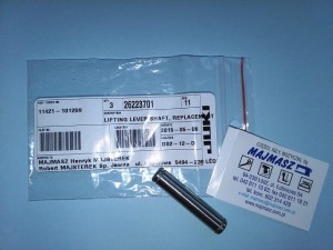 Część JUKI nr. kat. 26223701 / LIFTING LEVER SHAFT, REPLACEMENT PART FOR 135-1810