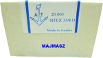 SITEX 33/8 D  zszywki przemysłowe Anker-tex do tkanin model 33 opakowanie 20000szt