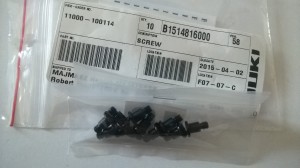 Część JUKI nr. kat. B1514816000 / SCREW