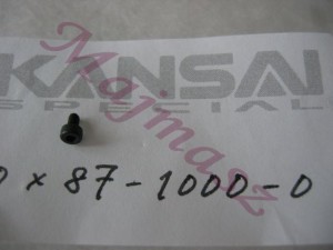 wkręt \ SCREW M2X0.4,3L \ część oryginał KANSAI SPECIAL nr kat. 87-1000-0