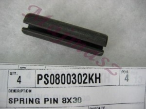 PS-0800302-KH sworzeń pod gumę ustalającą maszynę oryginał JUKI # PS0800302KH