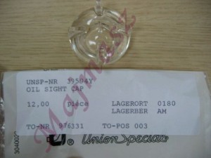 39594Y wziernik oleju oryginał UNION SPECIAL