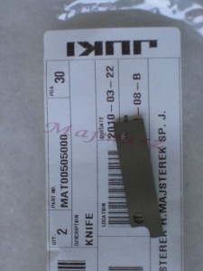 MAT-00505000 nóż oryginał JUKI # MAT00505000