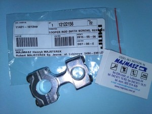 Część JUKI nr. kat. 12122156 / LOOPER ROD (WITH SCREW), REPLACEMENT PART FOR 121-