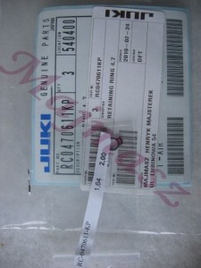 RC-0470611-KP pierścień oryginał JUKI # RC0470611KP