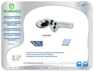 Zwijacz do łączenia materiałów P025 do stębnówki