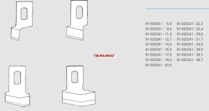 Część MAIER do Pfaff Nóż nr kat. 91-020241-17.5 # 91020241175