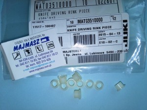 Część JUKI nr. kat. MAT03510000 / KNIFE DRIVING RINK PIECE