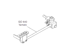 CF GO640 linijka prosta , ogranicznik uchylny do owerloka Yamato