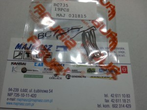 BC735 sprężynka mocująca szpuleczkę w szpulowniku do stębnówki Siruba ZAMIENNIK TAIWAN