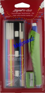 Ołówek krawiecki + zestaw 16 szt wkładów wymiennych 41042-3820
