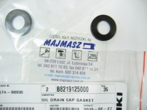 Część JUKI nr. kat. B8219125000 / OIL DRAIN CAP GASKET