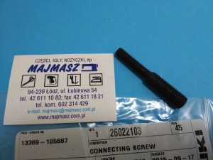 Część JUKI nr. kat. 26022103 / ŚRUBA ŁĄCZNIK / CONNECTING SCREW
