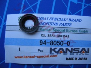 uszczelniacz \ OIL SEAL G8*15*3 \ część oryginał KANSAI SPECIAL nr kat. 94-8050-0