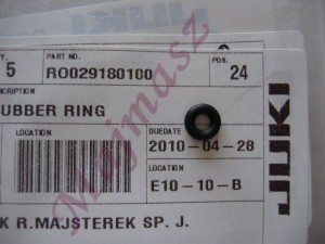 R0-0291801-00 uszczelniacz. oring oryginał JUKI # RO029180100