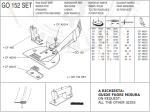 CF GO152 X 12 lamownik uniwersalny składający na pół łamany