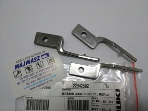 Część JUKI nr. kat. 22942502 / BOBBIN CASE HOLDER, REPLACEMENT PART FOR: 110-3880