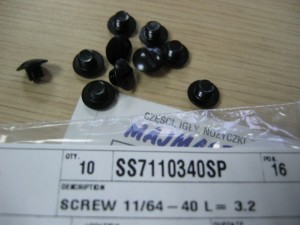 Część JUKI nr. kat. SS7110340SP / SCREW 11/64-40 L= 3.2